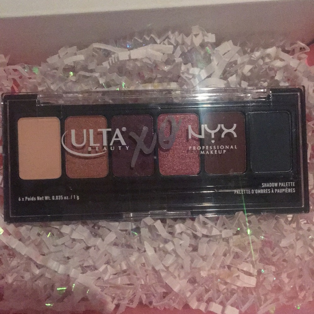 Ulta and Nyx eyeshadow palette
